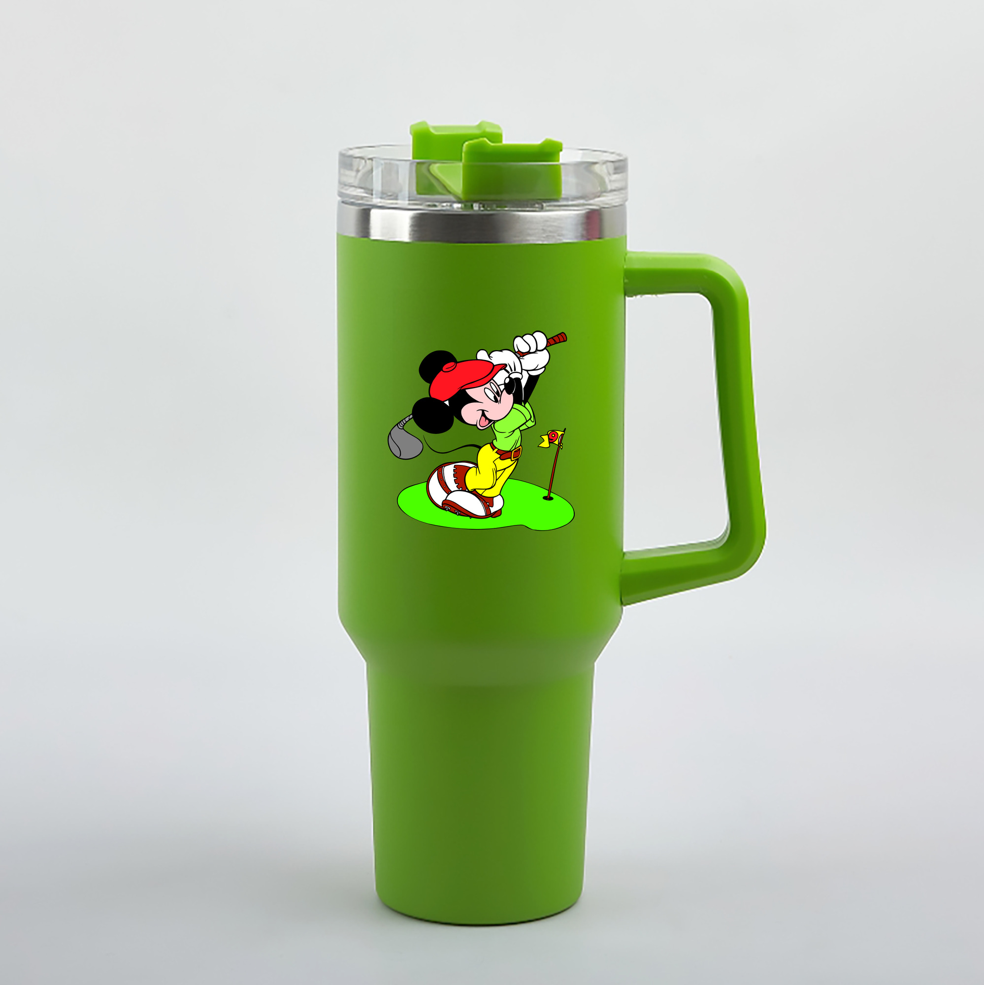 （画像用） ミッキーマウス Mickey Mouse 1200mL車用タンブラー（カラープリント）